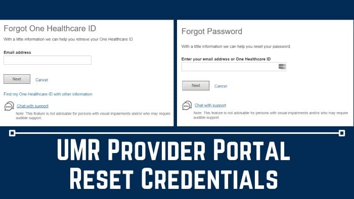 UMR-Provider-Portal-Reset-Credential